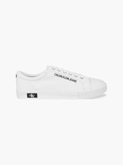 Calvin Klein Cipők HU334436 | Calvin Klein Canvas Férfi Sportcipő Világos Fehér